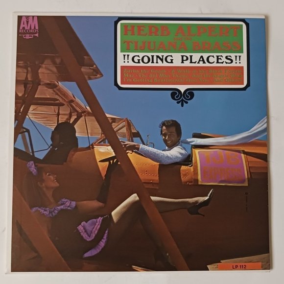 Herb Alpert and Tijuana Brass Going Places vinyl record, 1965 original record - Picture 2 of 10